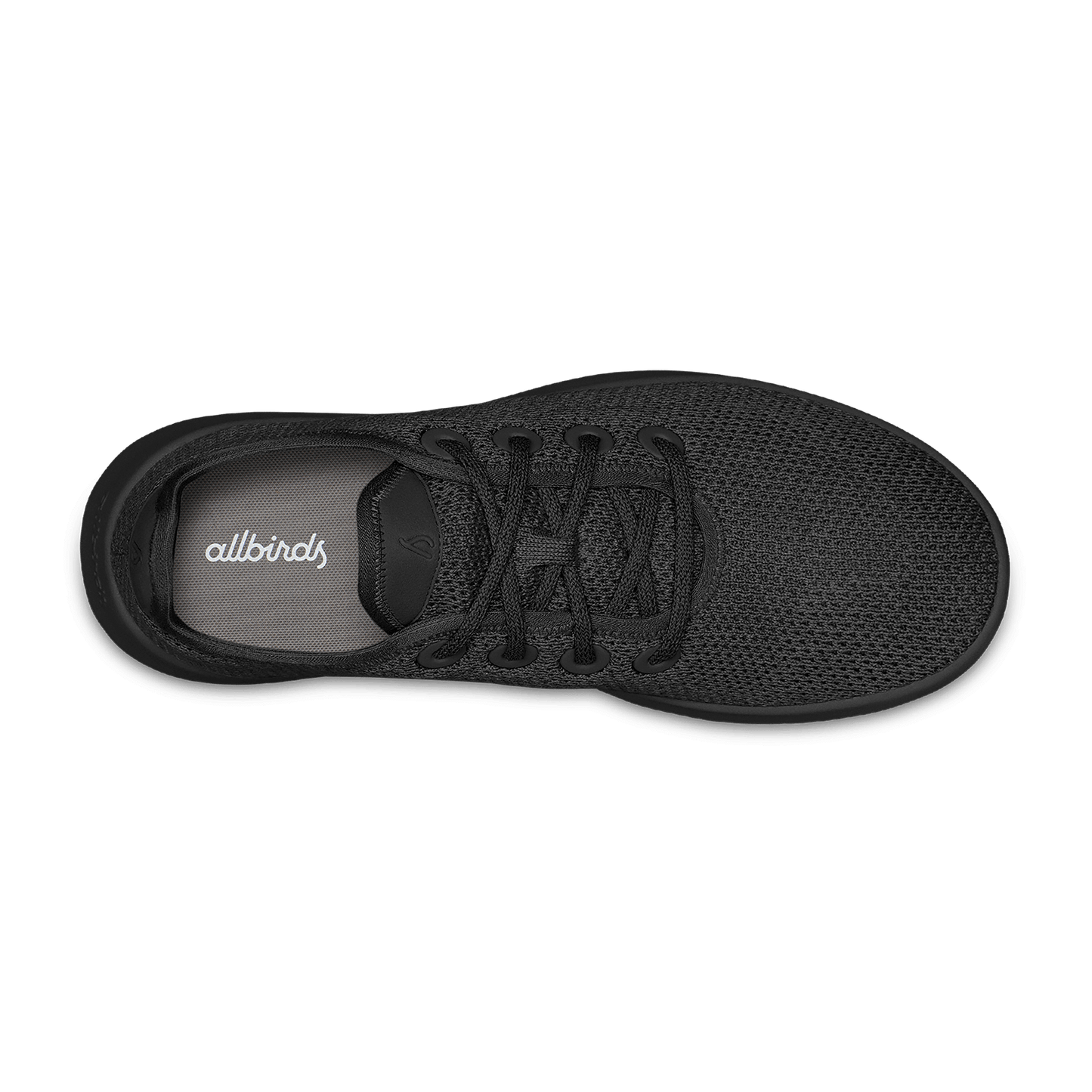 Women's Tree Runners - Jet Black (Black Sole)