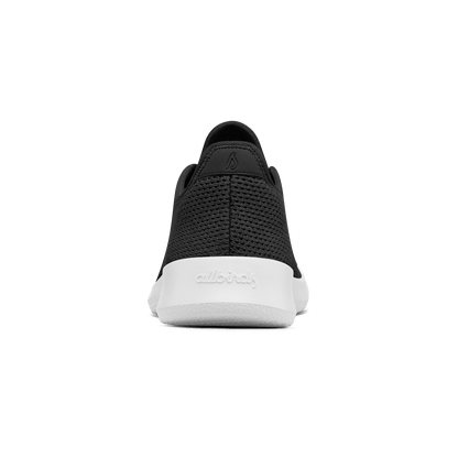 Women's Tree Runners - Jet Black (White Sole)