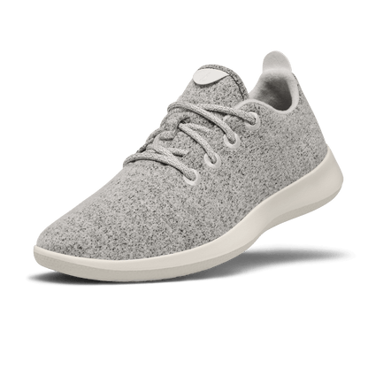 Women's Wool Runners - Dapple Grey (Cream Sole)