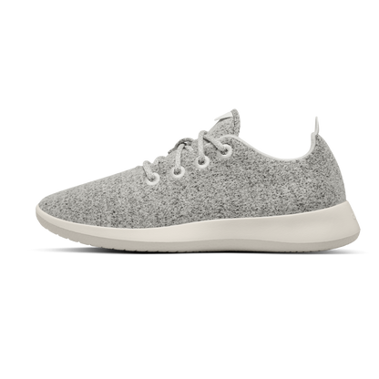 Women's Wool Runners - Dapple Grey (Cream Sole)