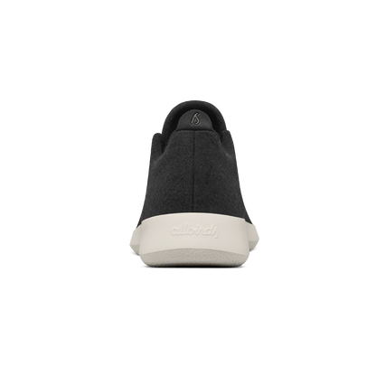 Women's Wool Runners - True Black (Cream Sole)